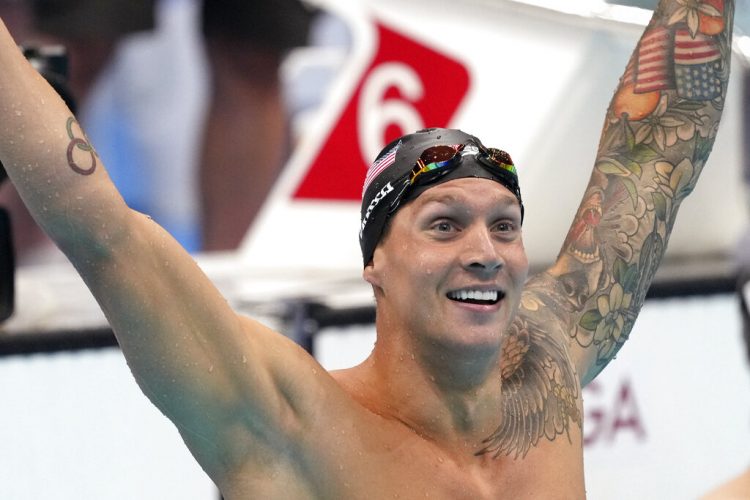 Living up to the hype: Dressel wins 1st individual gold